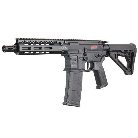 Lancer Tactical Gen 4 Predator SBR AEG w/ BCM Gunfighter Rail System & Nebula II ETU - (Black)