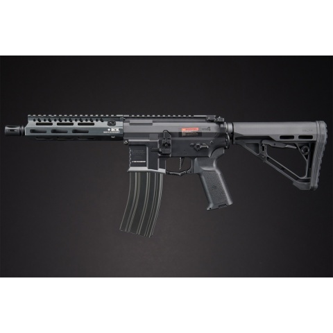Lancer Tactical Gen 4 Predator SBR AEG w/ BCM Gunfighter Rail System & Nebula II ETU - (Black)