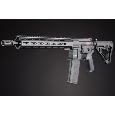 Lancer Tactical Gen 4 Predator SBR AEG w/ PTS SR Rail System & Nebula II ETU - (Black)