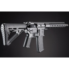 Lancer Tactical Gen 4 Predator SBR AEG w/ PTS SR Rail System & Nebula II ETU - (Black)