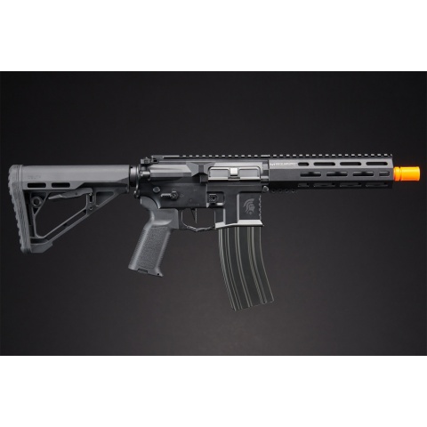 Lancer Tactical Gen 4 Predator SBR AEG w/ PTS SR Rail System & Nebula II ETU - (Black)