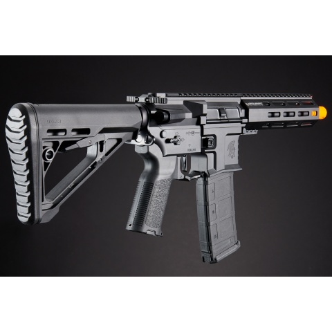 Lancer Tactical Gen 4 Predator SBR AEG w/ PTS SR Rail System & Nebula II ETU - (Black)