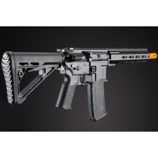 Lancer Tactical Gen 4 Predator SBR AEG w/ PTS SR Rail System & Nebula II ETU - (Black)