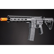 Lancer Tactical Gen 4 Predator SBR AEG w/ PTS SR Rail System & Nebula II ETU - (Black)