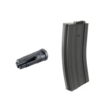 Lancer Tactical Gen 4 L119A2 M4/M16 Full Metal Airsoft Rifle