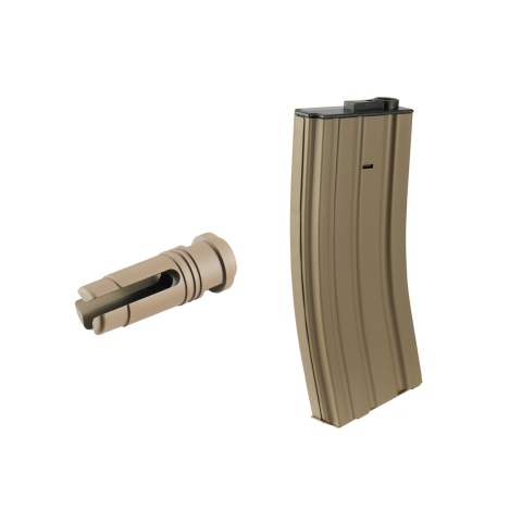 Lancer Tactical Gen 4 L119A2 M4/M16 Full Metal Airsoft Rifle