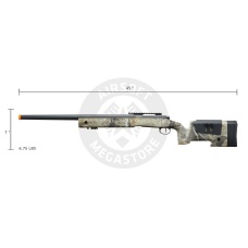 Lancer Tactical M40A3 Bolt Action Airsoft Sniper Rifle (Color: Real Tree)