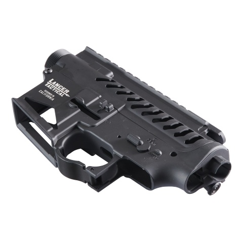 Lancer Tactical M4 AEG Full Metal Upper and Lower Receiver (Color: Black)