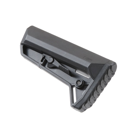 Lancer Tactical Adjustable NSR AEG Rifle Stock With Buffer Tube - (Black)
