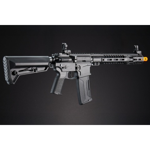 SLR SD - Lancer Tactical Gen 3 AEG Airsoft Rifle w/ Licensed SLR Handguard & Mock Suppressor - (Black)