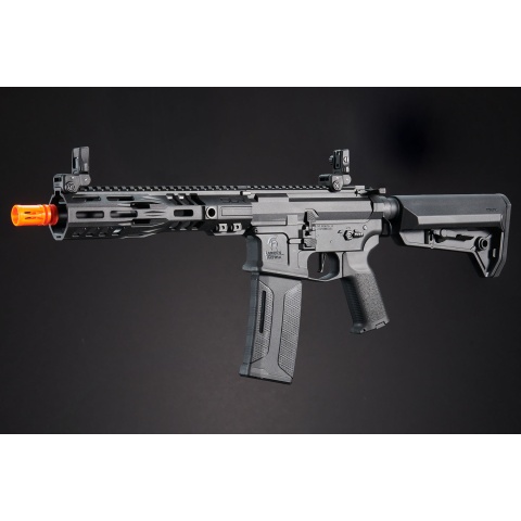 SLR SD - Lancer Tactical Gen 2 AEG Airsoft Rifle w/ Licensed SLR Handguard & Mock Suppressor - (Black)