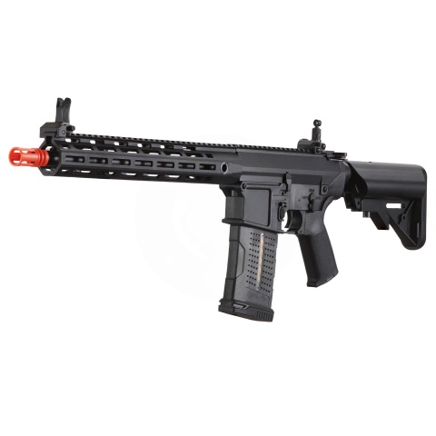 Lancer Tactical Battle X AEG Airsoft Rifle w/ SOPMOD Stock & MLOK Handguard - (Black)