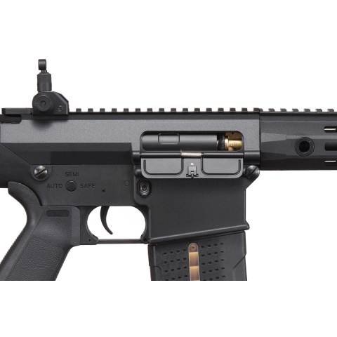 Lancer Tactical Battle X AEG Airsoft Rifle w/ SOPMOD Stock & MLOK Handguard - (Black)