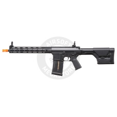 Lancer Tactical Battle X AEG Airsoft Rifle w/ PRS Precision Stock & MLOK Handguard - (Black)