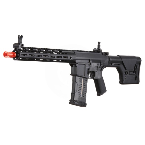 Lancer Tactical Battle X AEG Airsoft Rifle w/ PRS Precision Stock & MLOK Handguard - (Black)