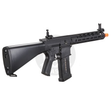 Lancer Tactical Battle X AEG Airsoft Rifle w/ Fixed Stock & MLOK Handguard - (Black)