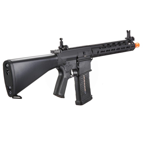 Lancer Tactical Battle X AEG Airsoft Rifle w/ Fixed Stock & MLOK Handguard - (Black)