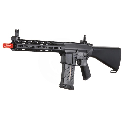 Lancer Tactical Battle X AEG Airsoft Rifle w/ Fixed Stock & MLOK Handguard - (Black)