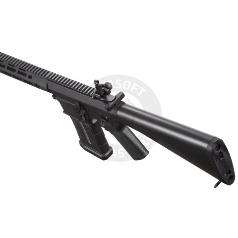 Lancer Tactical Battle X AEG Airsoft Rifle w/ Fixed Stock & MLOK Handguard - (Black)