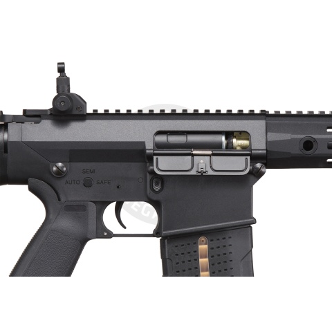 Lancer Tactical Battle X AEG Airsoft Rifle w/ Fixed Stock & MLOK Handguard - (Black)