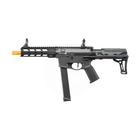 Lancer Tactical Battle X Airsoft AEG Machine Pistol - (Black)