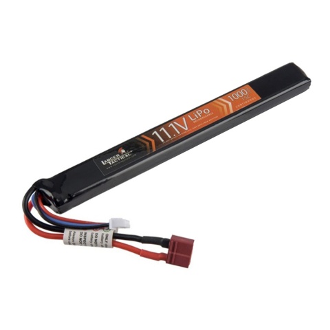 Lancer Tactical 11.1v 1000mAh 15C Stick LiPo Battery (Deans Connector)