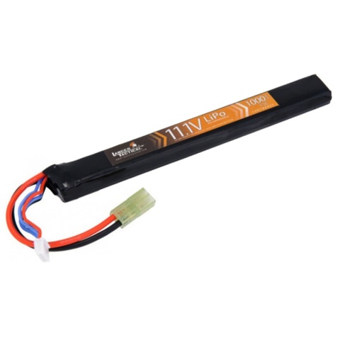 Lancer Tactical 11.1V 1000mAh 15C Stick Lipo Battery