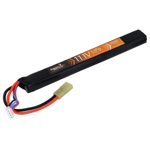 Lancer Tactical Airsoft 11.1V 20C LIPO Stick AEG Battery 1000 mAh