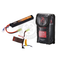 Lancer Tactical 11.1v 1300mAh 20C Stick Lipo Battery
