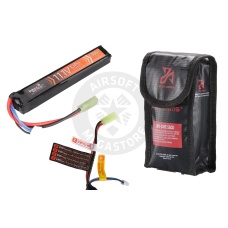 Lancer Tactical 11.1v 1300mAh 15C Stick Lipo Battery