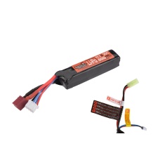 Lancer Tactical 11.1V 600 mAH 20C PDW Stick LiPo Battery (Deans connector)