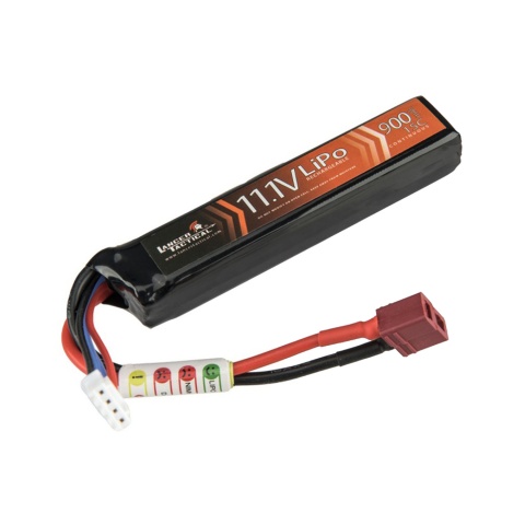 Lancer Tactical 11.1v 900mAh 15C Lipo Battery (Deans Connector)