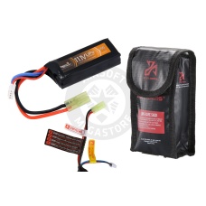 Lancer Tactical 11.1v 900mAh 15C Stick Lipo Battery