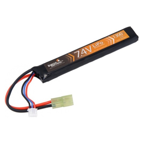 Lancer Tactical 7.4v 1300mAh 20C Stick Lipo Battery