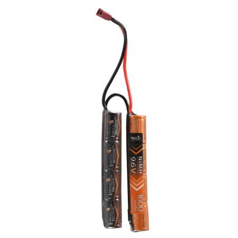Lancer Tactical Airsoft NiMH 9.6v 1600mAh Nunchuck Battery (Deans Connector)