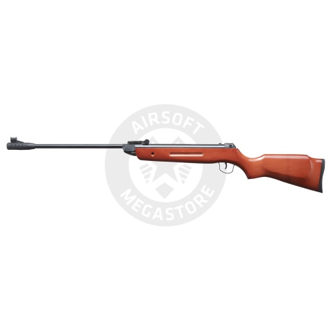 Lancer Air .22 Caliber Pellet Break Barrel Air Rifle - (Black/Wood)
