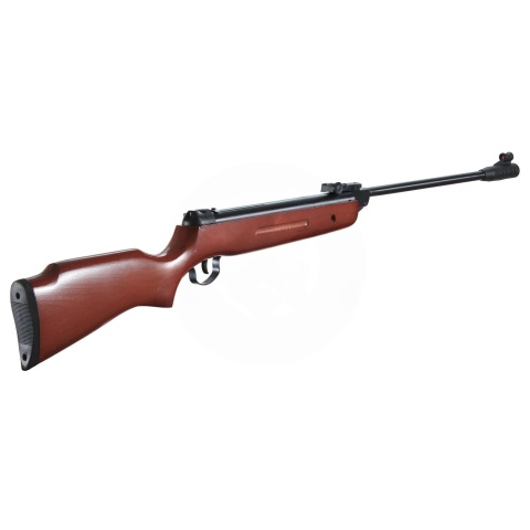 Lancer Air .22 Caliber Pellet Break Barrel Air Rifle - (Black/Wood)