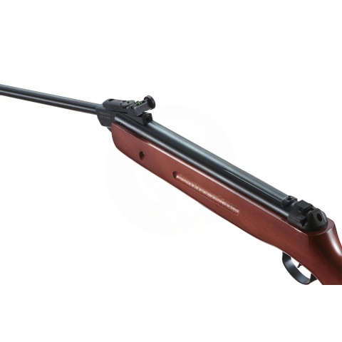 Lancer Air .22 Caliber Pellet Break Barrel Air Rifle - (Black/Wood)