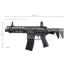 Lancer Air Hydra .177 M4 Short Airgun - (Black)