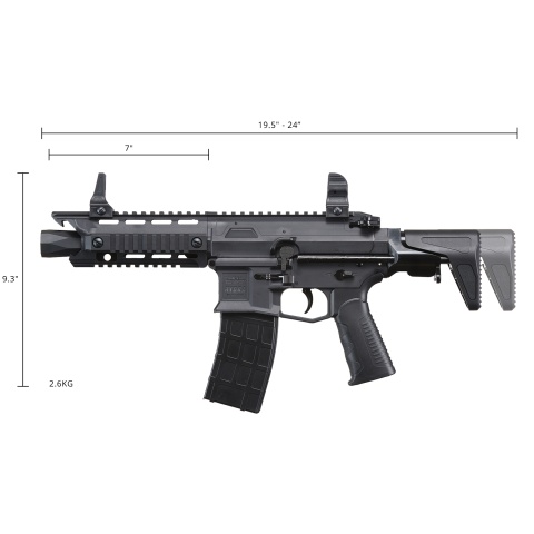 Lancer Air Hydra .177 M4 Short Airgun - (Black)