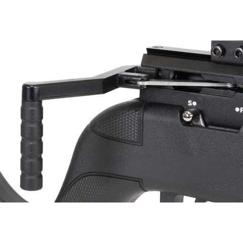 Lancer Tactical Nova Razer D-01 .22 Caliber Synthetic Stock PCP Air Rifle - (Black)