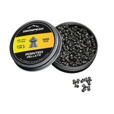 SnowPeak 500CT Pointed 4.5MM Caliber Air Gun Pellets (Round Head)