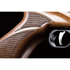 SnowPeak CP1-M CO2 5.5mm Caliber Air Gun - (Black/Wood)