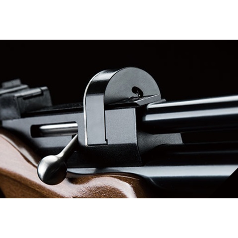 SnowPeak CP1-M CO2 5.5mm Caliber Air Gun - (Black/Wood)