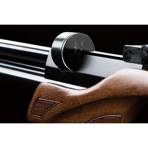 SnowPeak CP1-M CO2 5.5mm Caliber Air Gun - (Black/Wood)