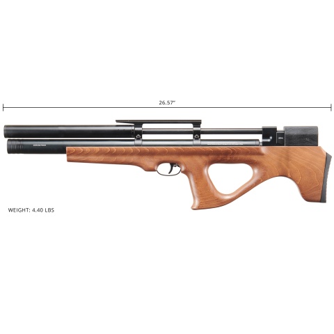 SnowPeak P15 PCP 5.5mm Caliber Air Gun - (Black/Wood)