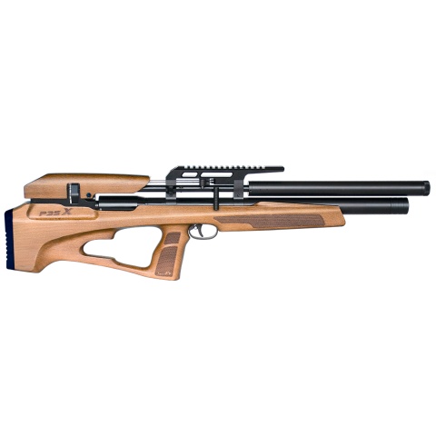 SnowPeak P35X PCP 5.5mm Caliber Air Gun - (Black/Wood)