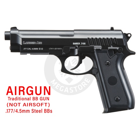 Lancer Air Saber X92 Full Metal Airgun Pistol