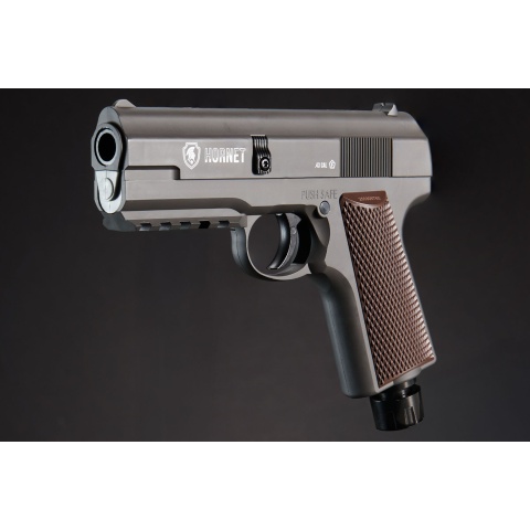 Lancer Defense Hornet .43 Cal CO2 Powered Less Lethal Defense Pistol *Full Set* - (Black)