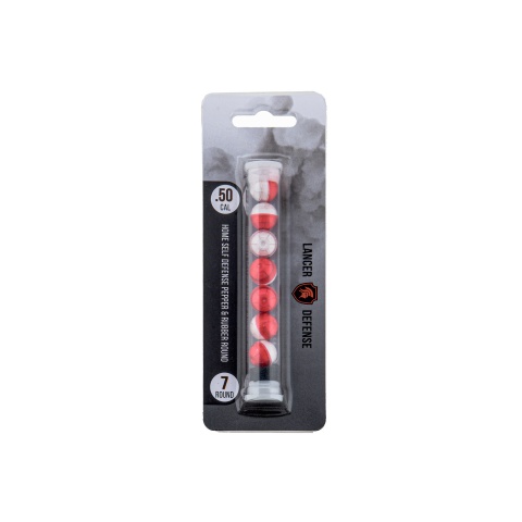 Lancer Defense .50 Cal Pepper Ball (Pack of 7)